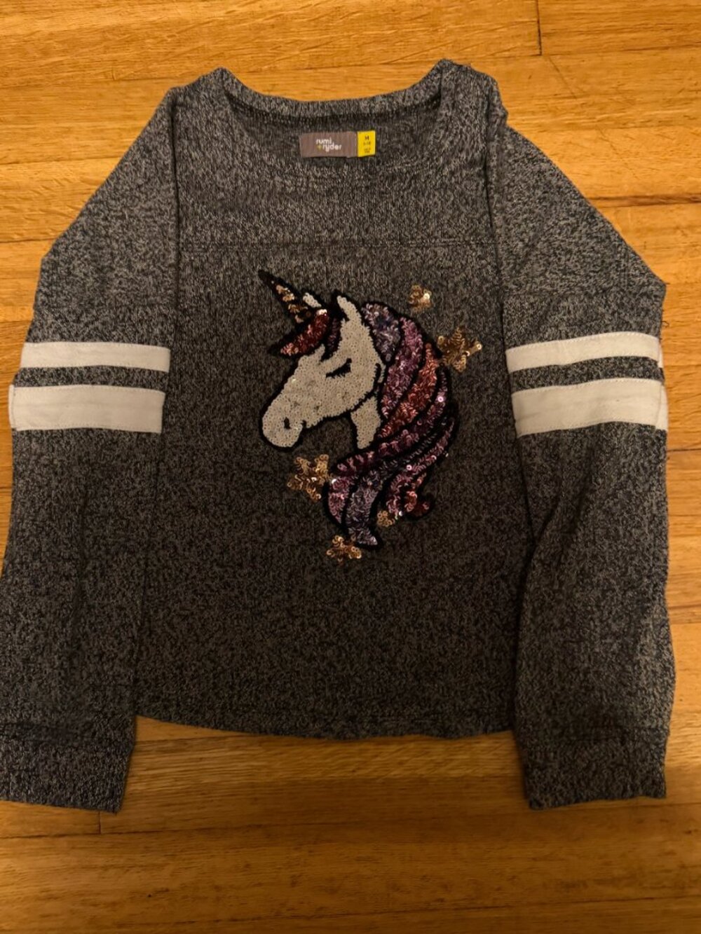 Rumi + Ryder Sequin Unicorn Shirt